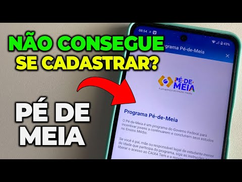 PÉ DE MEIA: NÃO CONSEGUE SE CADASTRAR? FAÇA ISSO!! (CAIXA TEM)